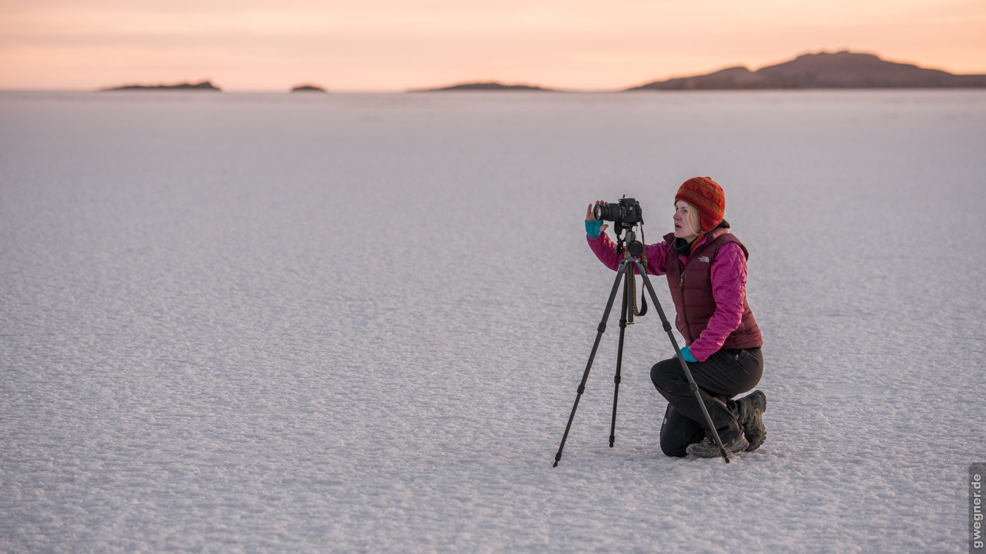 Salar de Uyuni sunset Inka gwegner