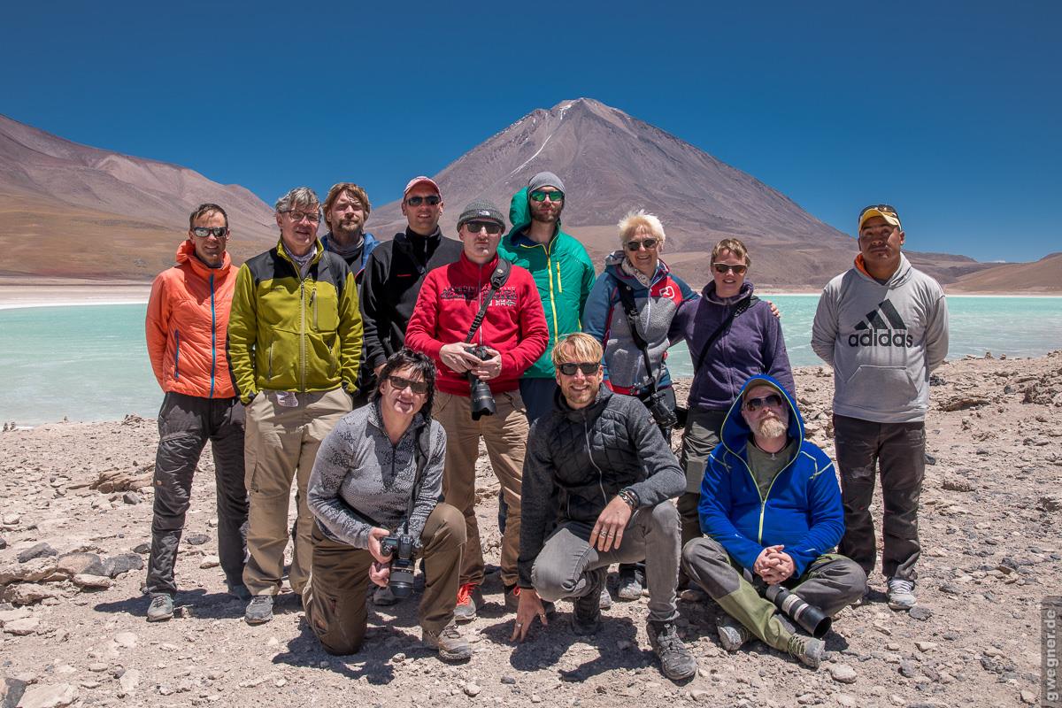 Altiplano Bolivien Laguna Verde