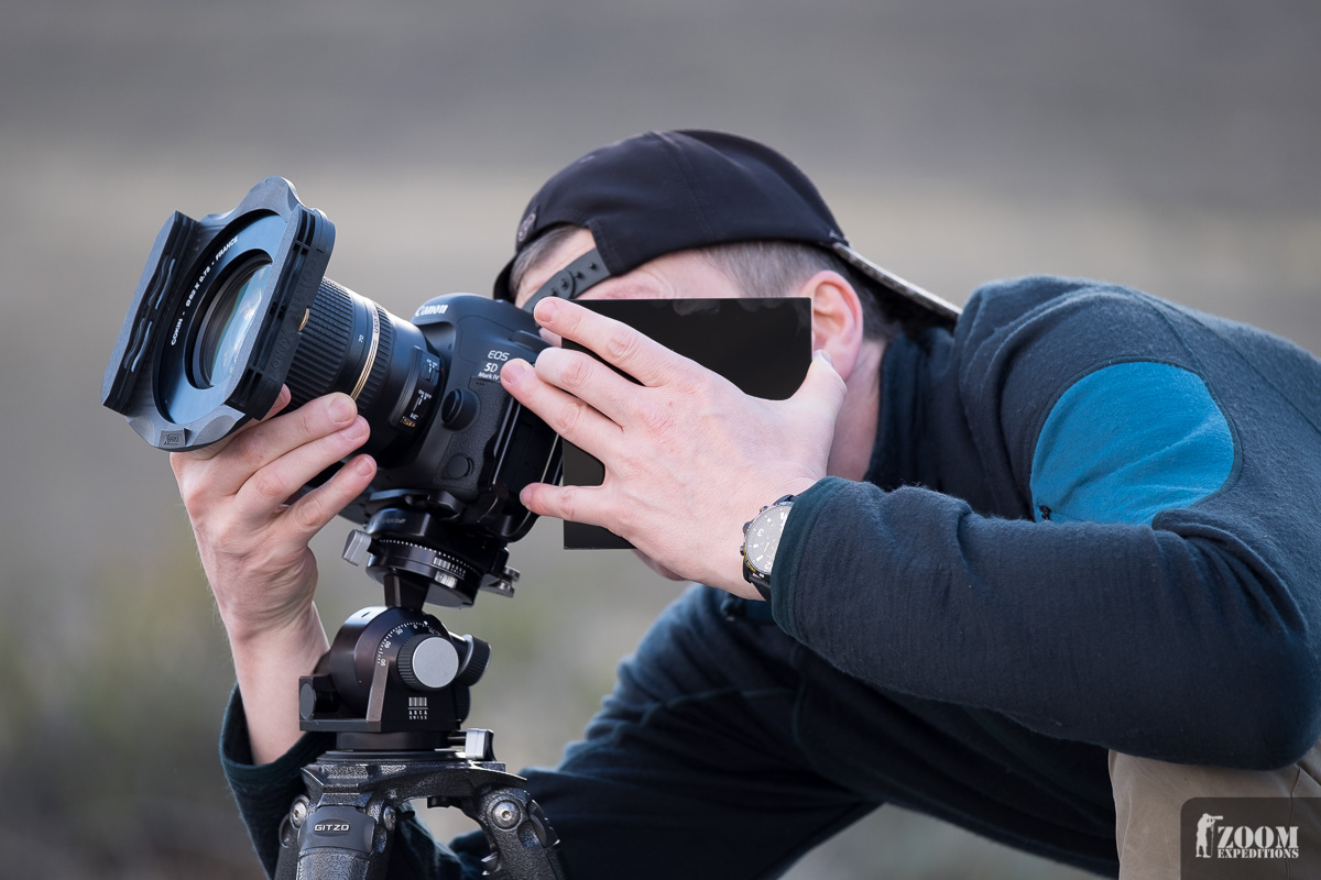 Fotograf bei der Arbeit. :)