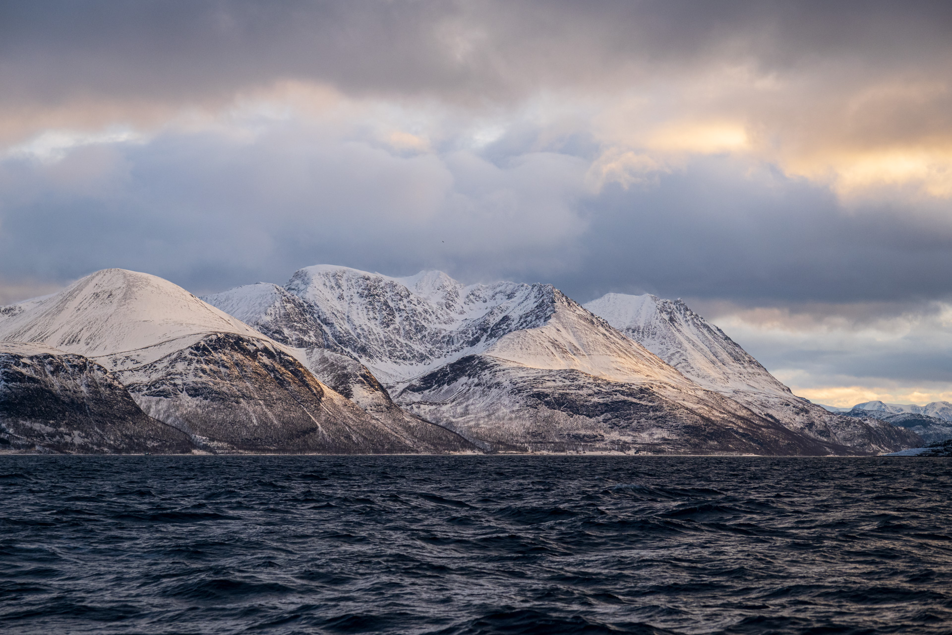 Berglandschaften Nordnorwegens.