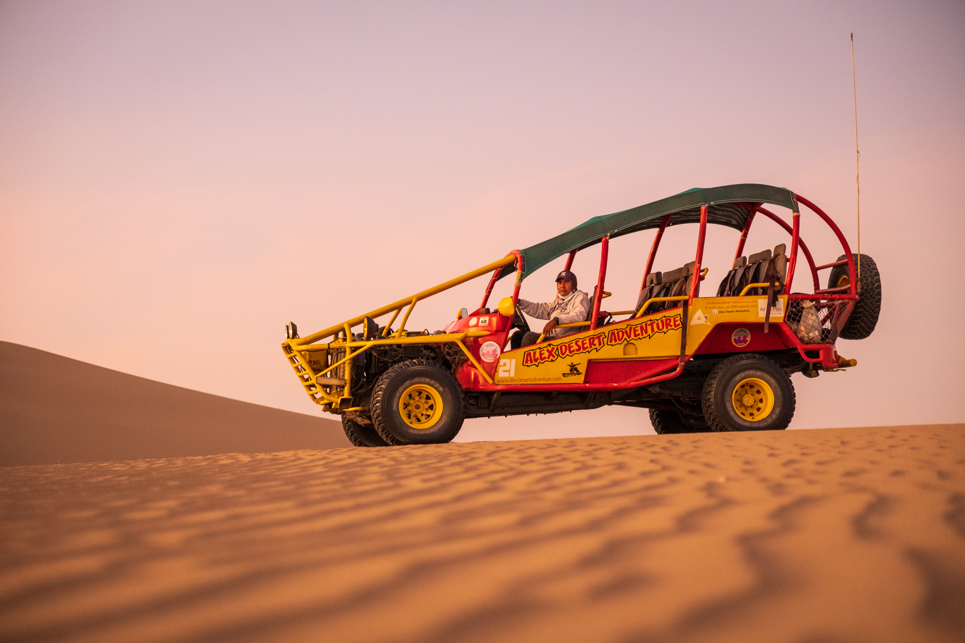 Wüsten Buggy in Huacachina