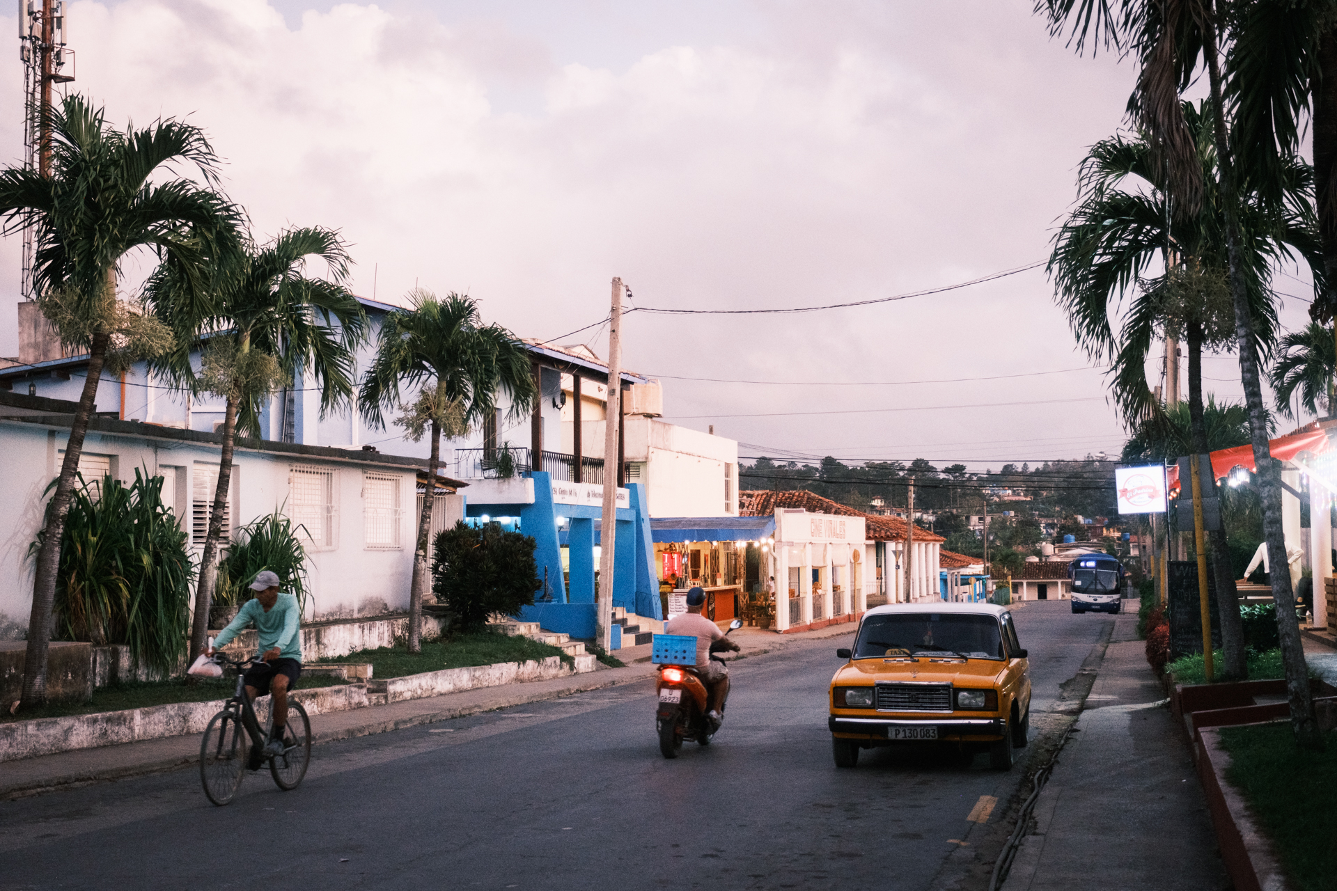 Straßenszene in Viñales.