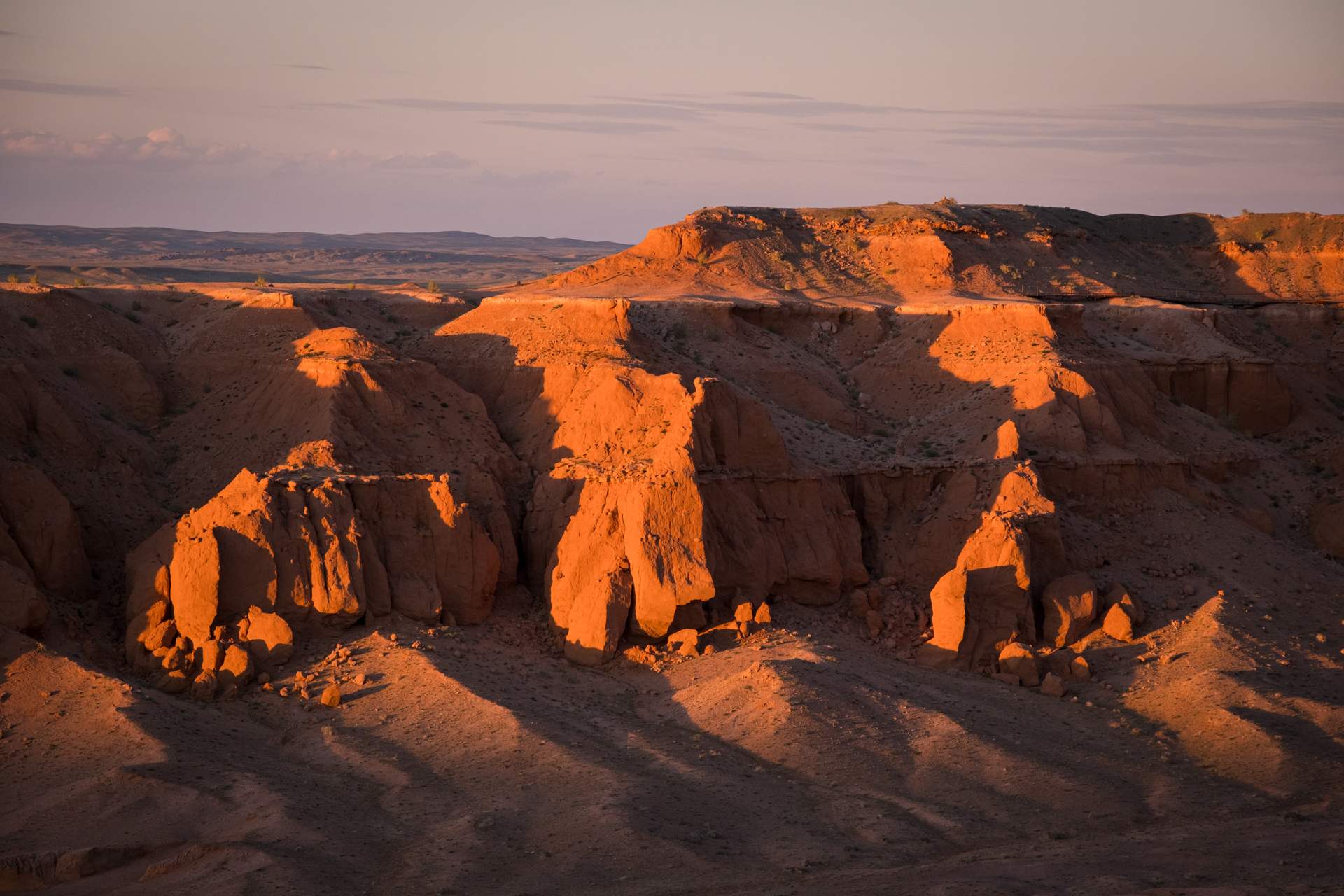 Flaming Cliffs of Mongolia